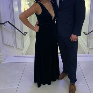 Jenny Yoo Elegant Black Dress